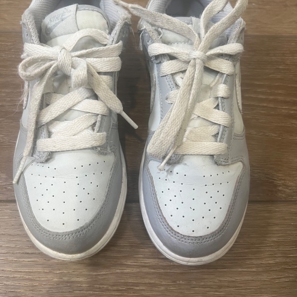 Nike Dunk Low PS Pure Platinum Wolf Gray Youth Sz 3 - Picture 2 of 9
